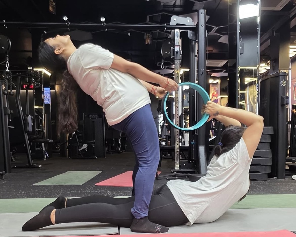 Yoga Wheel Mobility Training